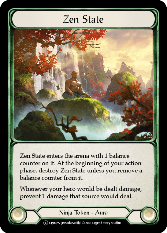Zen State [U-CRU075-RF] Unlimited Rainbow Foil | Good Games Cannington