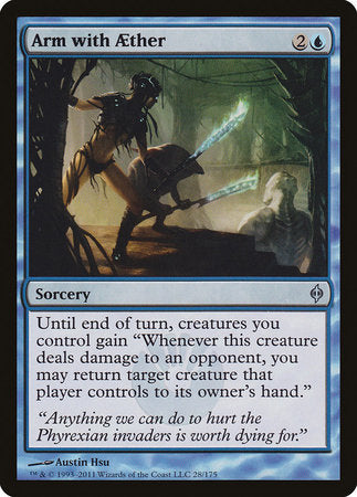 Arm with Aether [New Phyrexia] | Good Games Cannington