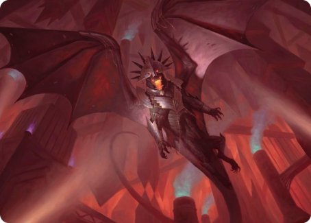 Ziatora, the Incinerator Art Card [Streets of New Capenna Art Series] | Good Games Cannington