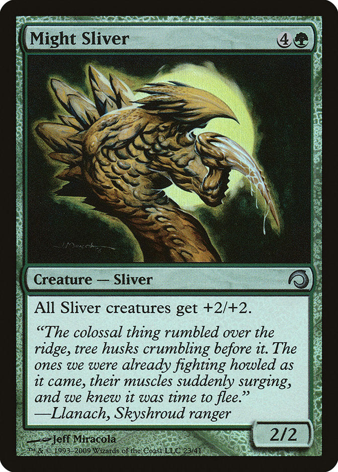Might Sliver [Premium Deck Series: Slivers] | Good Games Cannington