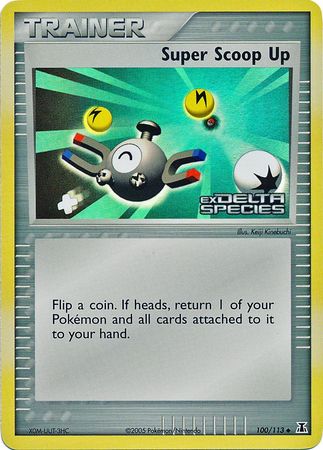 Super Scoop Up (100/113) (Stamped) [EX: Delta Species] | Good Games Cannington