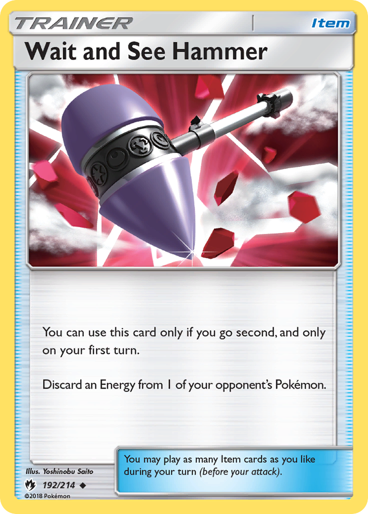 Wait and See Hammer (192/214) [Sun & Moon: Lost Thunder] | Good Games Cannington