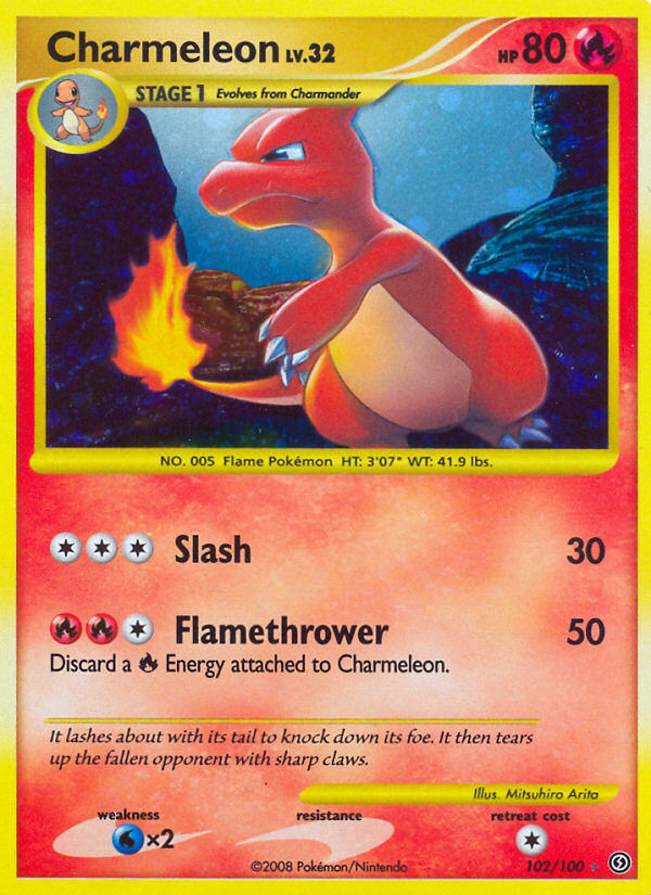 Charmeleon (102/100) [Diamond & Pearl: Stormfront] | Good Games Cannington