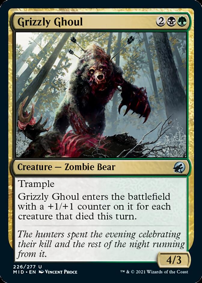 Grizzly Ghoul [Innistrad: Midnight Hunt] | Good Games Cannington