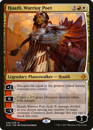 Huatli, Warrior Poet [Ixalan] | Good Games Cannington