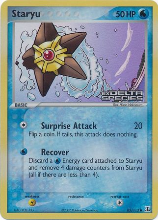 Staryu (85/113) (Stamped) [EX: Delta Species] | Good Games Cannington