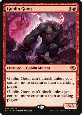 Goblin Goon [Duel Decks: Merfolk vs. Goblins] | Good Games Cannington