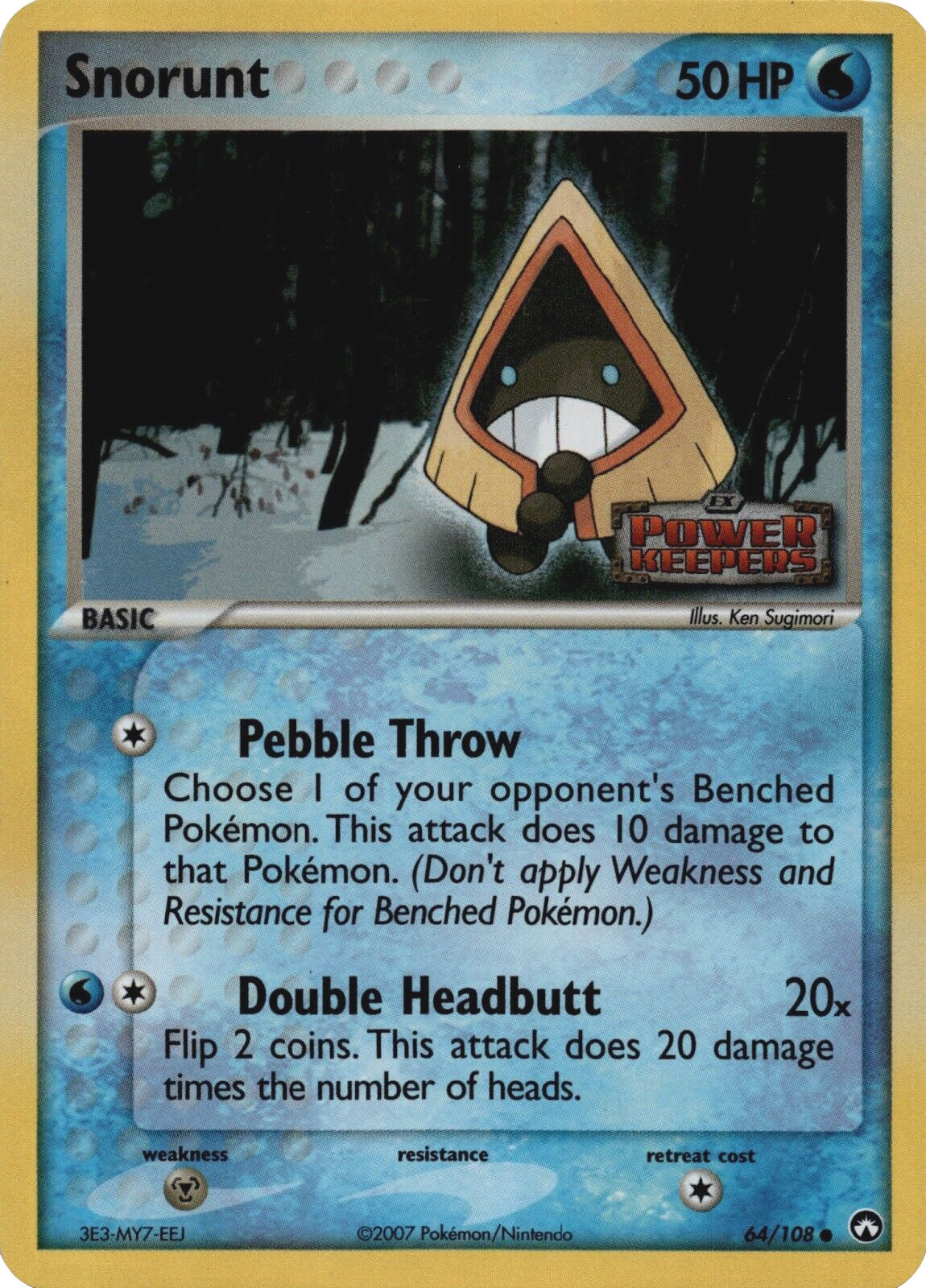 Snorunt (64/108) (Stamped) [EX: Power Keepers] | Good Games Cannington