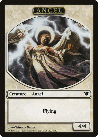Angel Token [Innistrad Tokens] | Good Games Cannington