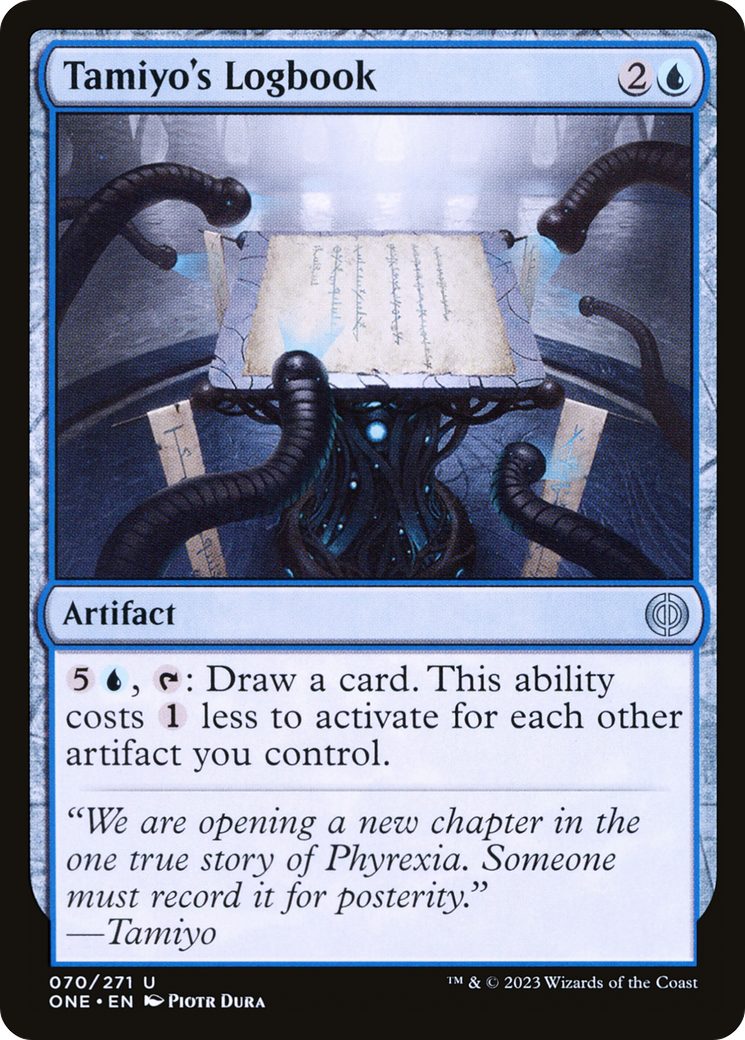 Tamiyo's Logbook [Phyrexia: All Will Be One] | Good Games Cannington