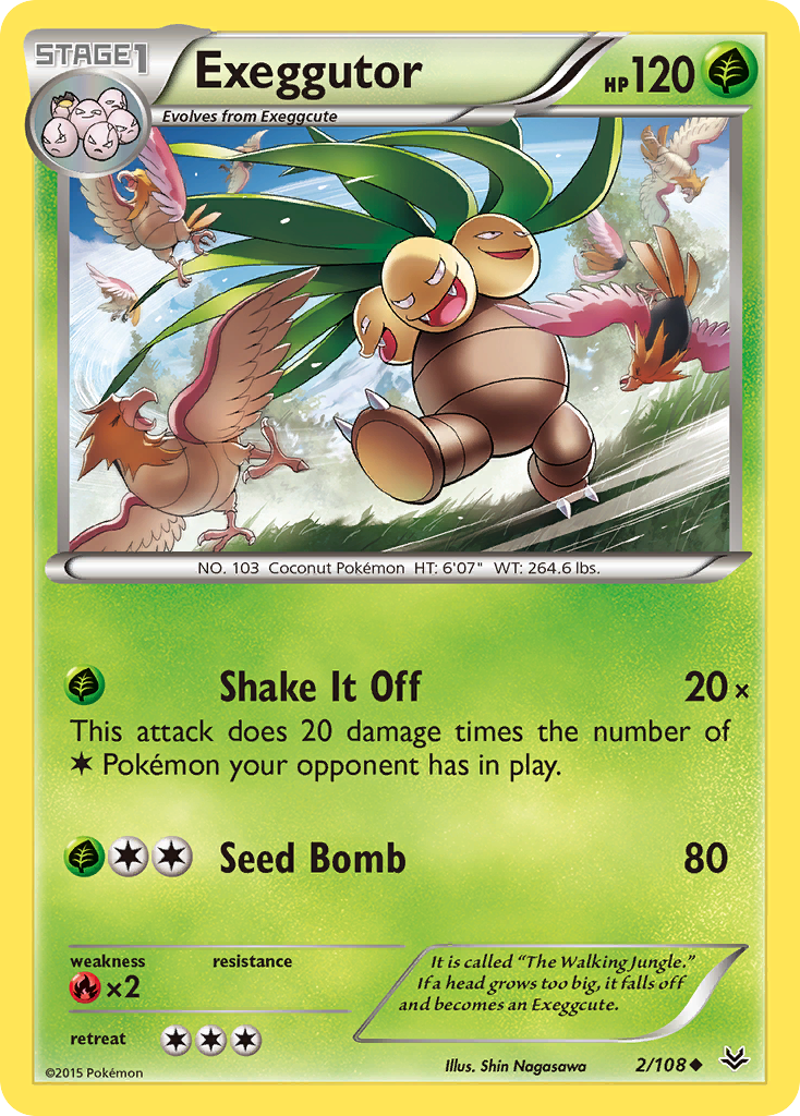 Exeggutor (2/108) [XY: Roaring Skies] | Good Games Cannington