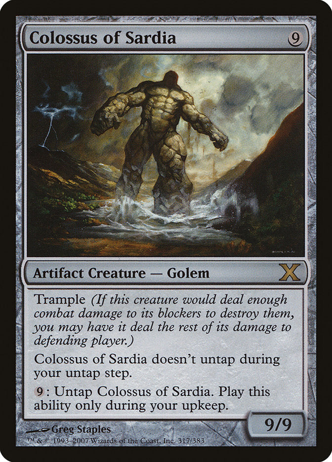 Colossus of Sardia [Tenth Edition] | Good Games Cannington