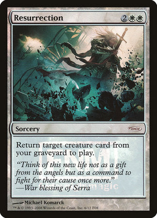 Resurrection [Friday Night Magic 2008] | Good Games Cannington