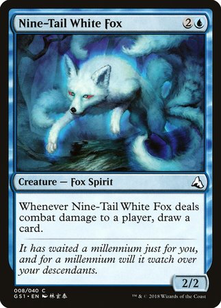 Nine-Tail White Fox [Global Series Jiang Yanggu & Mu Yanling] | Good Games Cannington