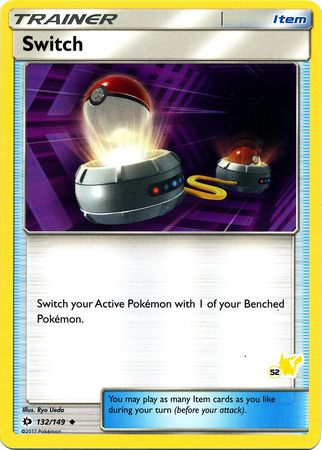 Switch (132/149) (Pikachu Stamp #52) [Battle Academy 2020] | Good Games Cannington