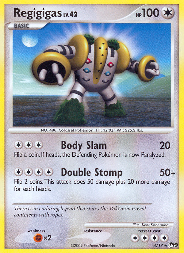Regigigas (4/17) [POP Series 9] | Good Games Cannington