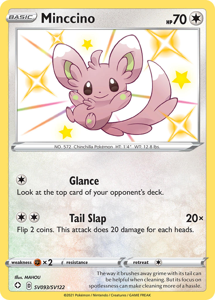 Minccino (SV093/SV122) [Sword & Shield: Shining Fates] | Good Games Cannington