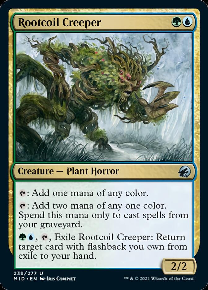 Rootcoil Creeper [Innistrad: Midnight Hunt] | Good Games Cannington