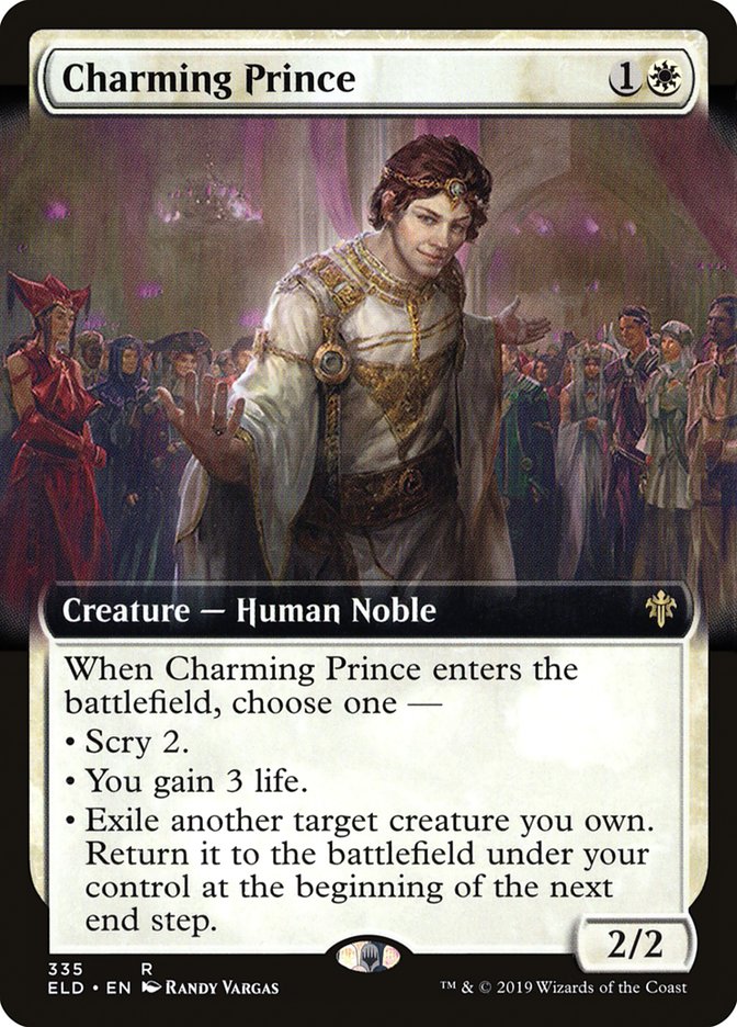 Charming Prince (Extended Art) [Throne of Eldraine] | Good Games Cannington