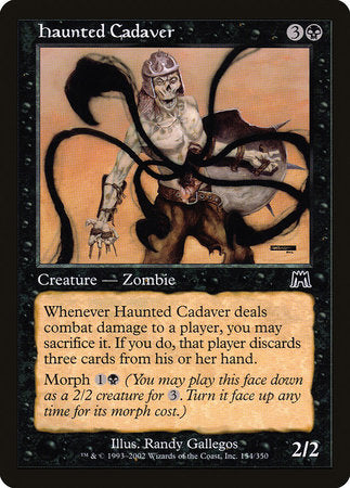 Haunted Cadaver [Onslaught] | Good Games Cannington