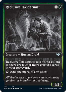 Reclusive Taxidermist [Innistrad: Double Feature] | Good Games Cannington