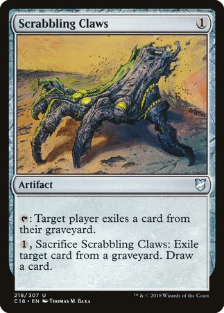 Scrabbling Claws [Commander 2018] | Good Games Cannington