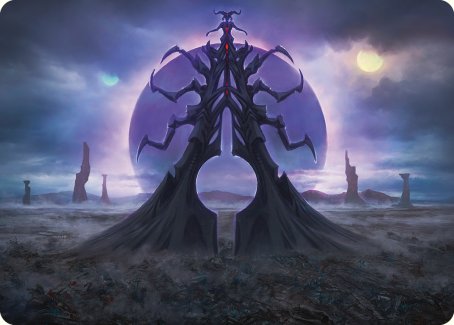Black Sun's Twilight Art Card [Phyrexia: All Will Be One Art Series] | Good Games Cannington