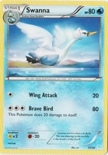 Swanna (27/30) [XY: Trainer Kit 3 - Suicune] | Good Games Cannington