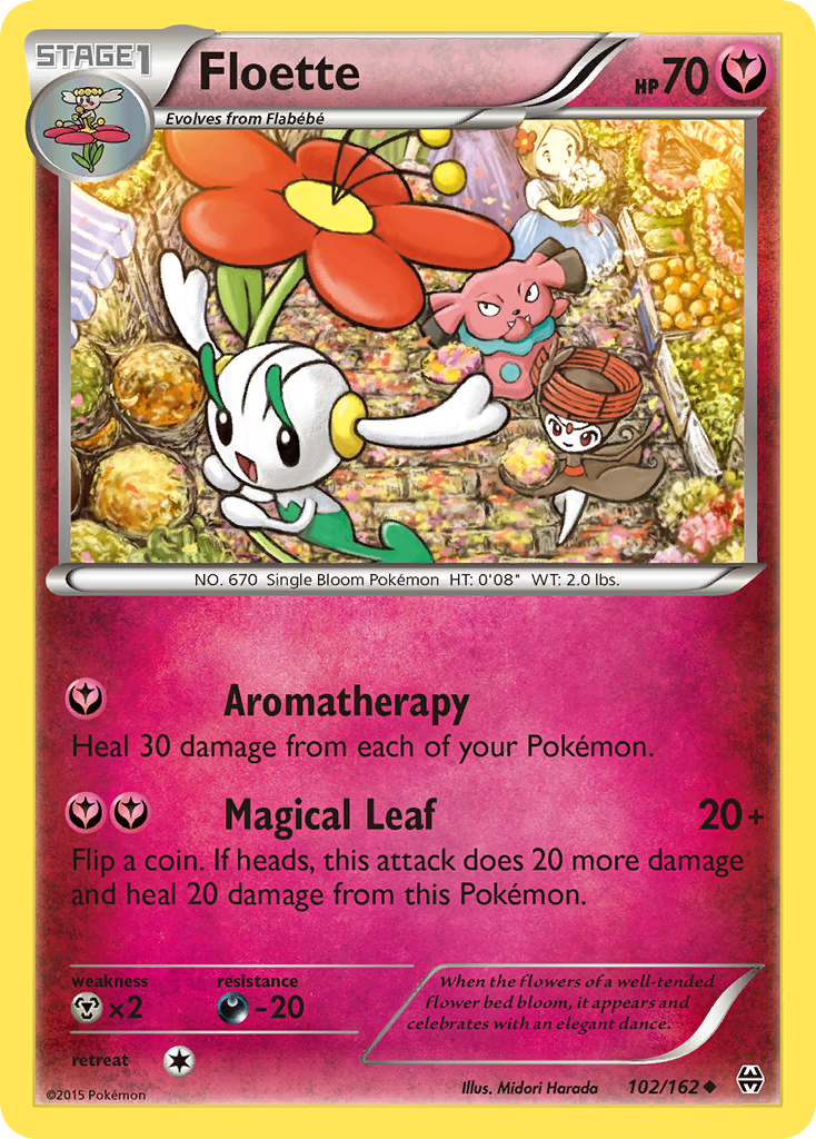 Floette (102/162) [XY: BREAKthrough] | Good Games Cannington