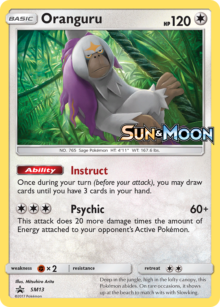 Oranguru (SM13) [Sun & Moon: Black Star Promos] | Good Games Cannington