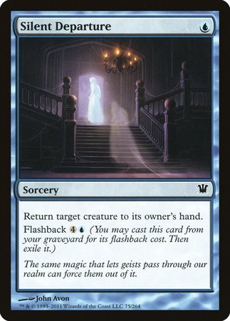 Silent Departure [Innistrad] | Good Games Cannington