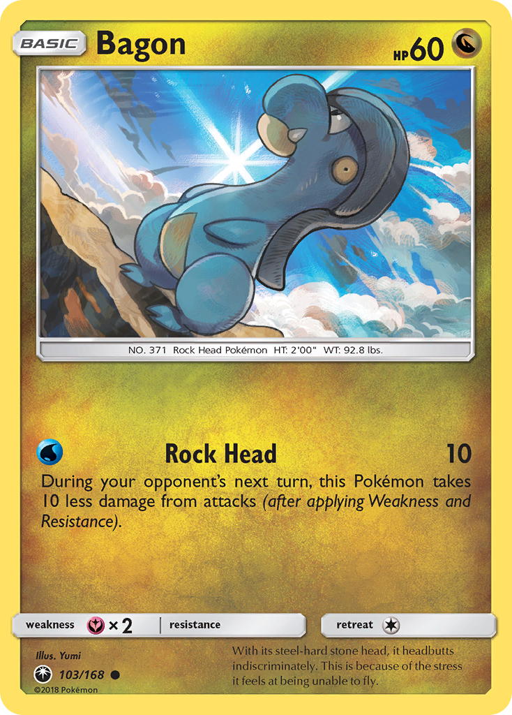 Bagon (103/168) [Sun & Moon: Celestial Storm] | Good Games Cannington