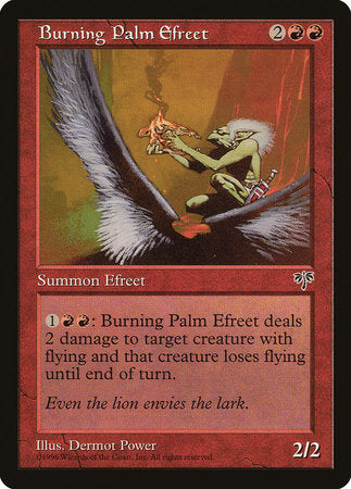 Burning Palm Efreet [Mirage] | Good Games Cannington