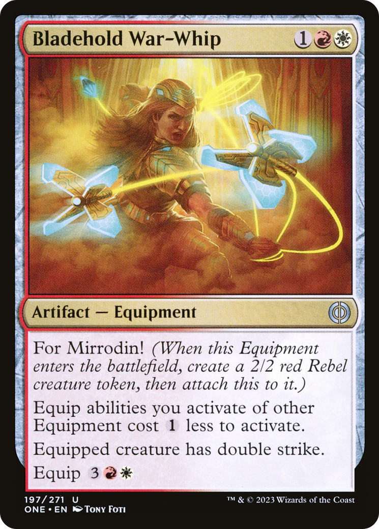 Bladehold War-Whip [Phyrexia: All Will Be One] | Good Games Cannington