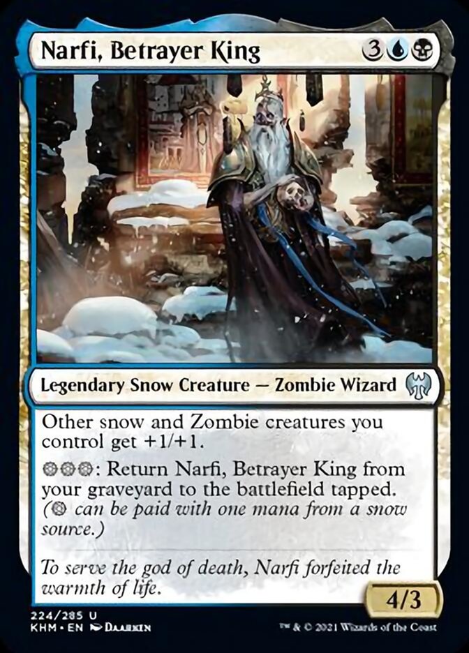 Narfi, Betrayer King [Kaldheim] | Good Games Cannington