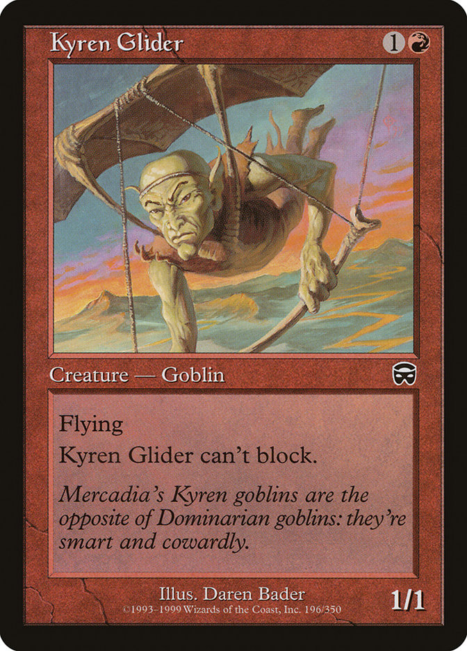 Kyren Glider [Mercadian Masques] | Good Games Cannington
