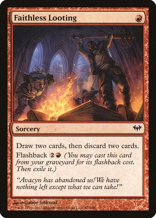 Faithless Looting [Dark Ascension] | Good Games Cannington