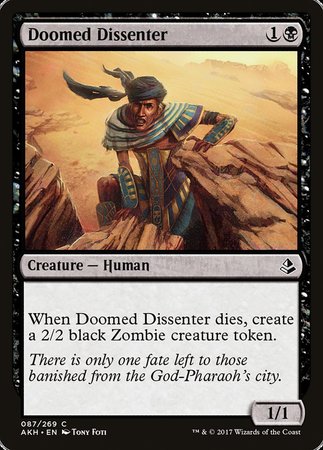 Doomed Dissenter [Amonkhet] | Good Games Cannington