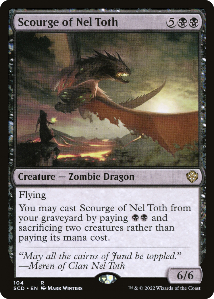Scourge of Nel Toth [Starter Commander Decks] | Good Games Cannington