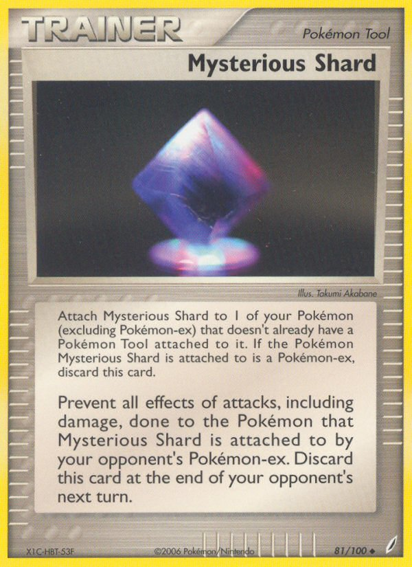 Mysterious Shard (81/100) [EX: Crystal Guardians] | Good Games Cannington