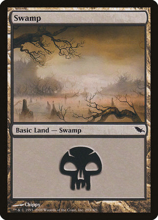 Swamp (293) [Shadowmoor] | Good Games Cannington