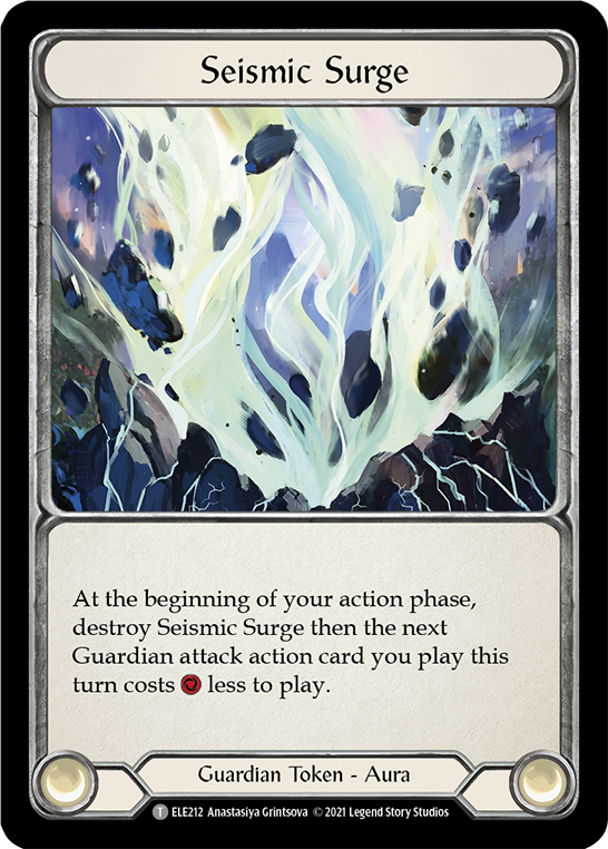 Seismic Surge // Rosetta Thorn [ELE212] (Tales of Aria)  1st Edition Normal | Good Games Cannington