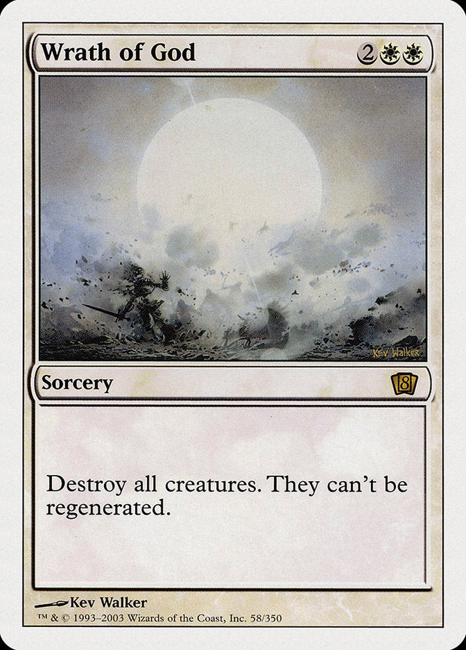 Wrath of God [Eighth Edition] | Good Games Cannington