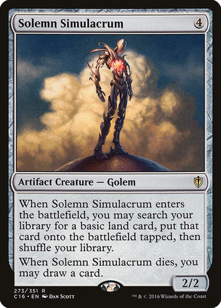 Solemn Simulacrum [Commander 2016] | Good Games Cannington