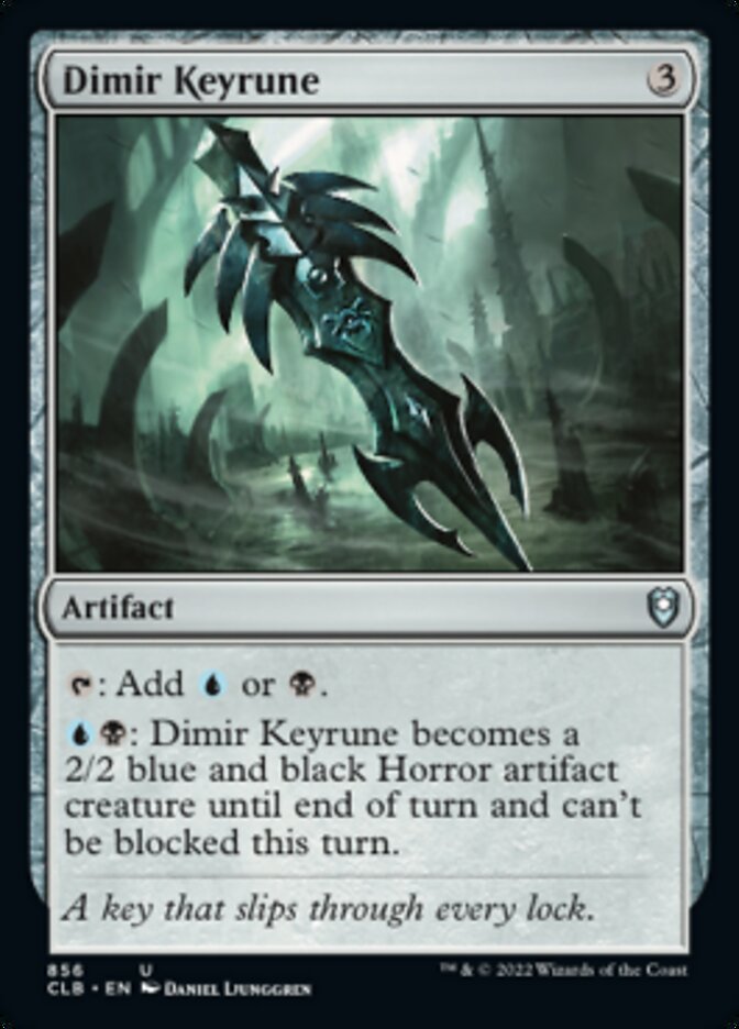 Dimir Keyrune [Commander Legends: Battle for Baldur's Gate] | Good Games Cannington