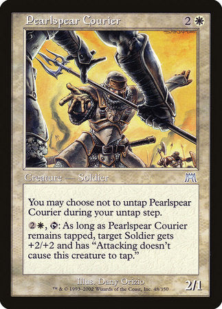 Pearlspear Courier [Onslaught] | Good Games Cannington