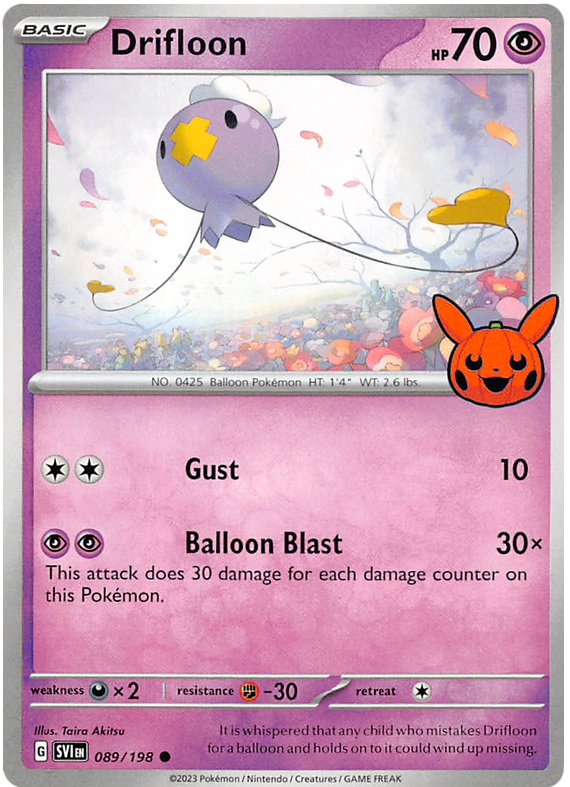 Drifloon (089/198) [Trick or Trade 2023] | Good Games Cannington