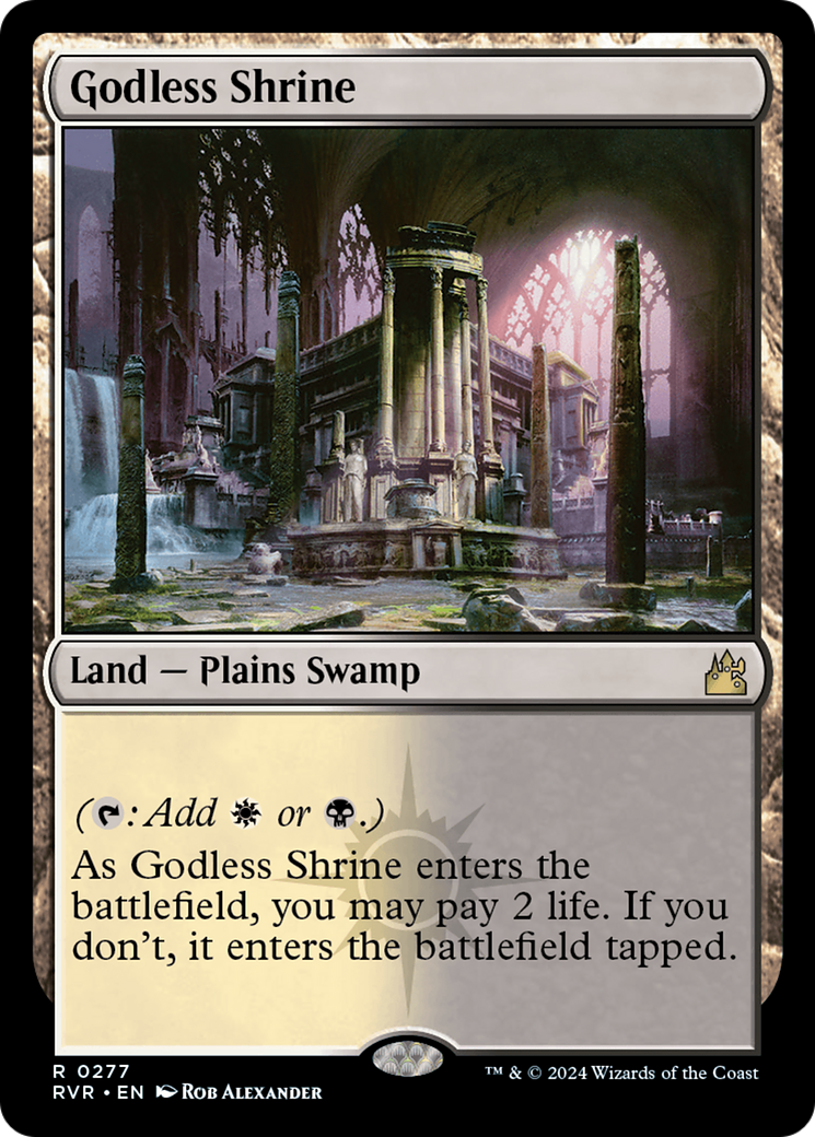 Godless Shrine [Ravnica Remastered] | Good Games Cannington