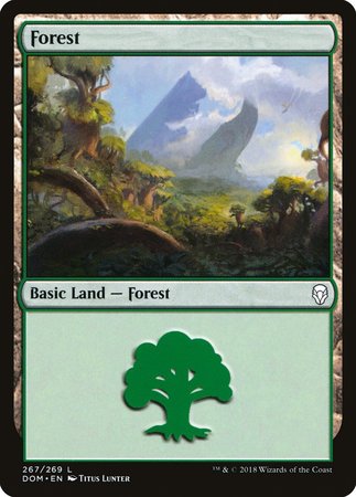 Forest (267) [Dominaria] | Good Games Cannington