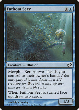 Fathom Seer [Duel Decks: Jace vs. Chandra] | Good Games Cannington
